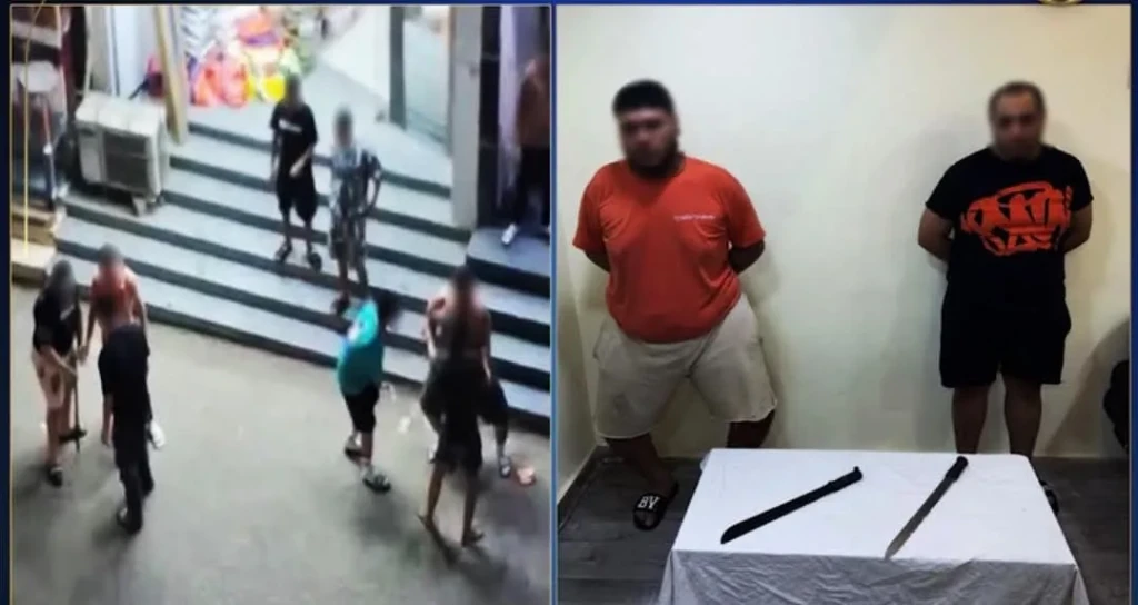 الداخلية:ضبط المتهمين في مقطع فيديو بممارسة أعمال البلطجة بإستخدام أسلحة بالجيزة.