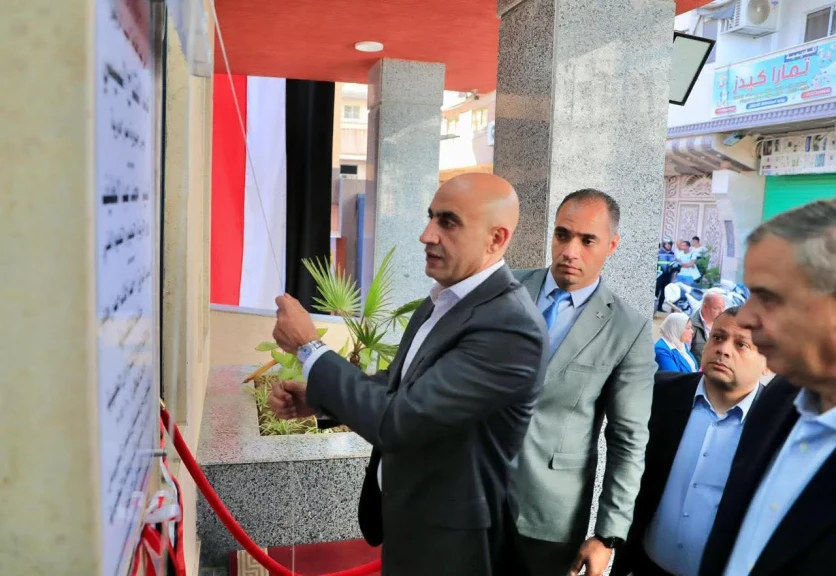 وزير التربية والتعليم ومحافظ الإسكندرية يفتتحان إدارة المنتزه أول التعليمية.