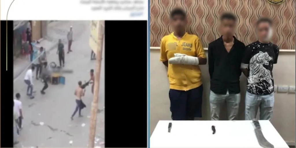 الداخلية: ضبط المتهمين في مقطع فيديو مشاجرة بالأسلحة البيضاء بالبحيرة