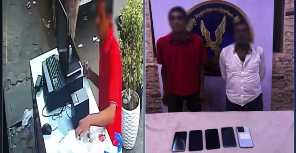 الداخلية: ضبط المتهم بمقطع فيديو بسرقة هاتف محمول من احد المحلات بالقاهرة