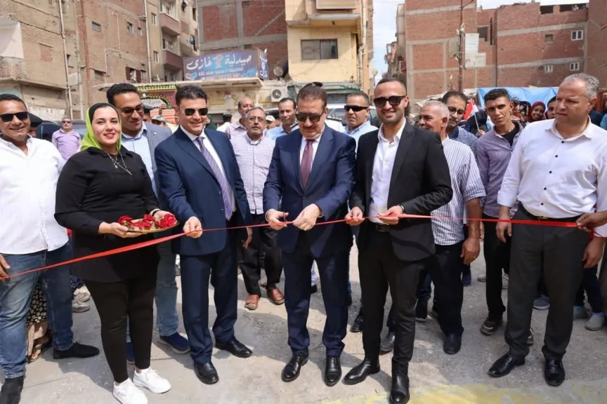 محافظ المنوفية يفتتح أعمال تطوير ورفع كفاءة نفق كوبري السمك بحي غرب شبين الكوم