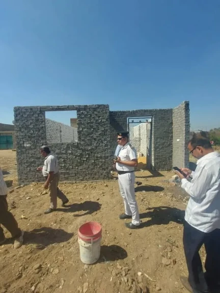 محافظة الجيزة تزيل تعديات على الأراضي الزراعية بمركزي البدرشين ومنشأة القناطر