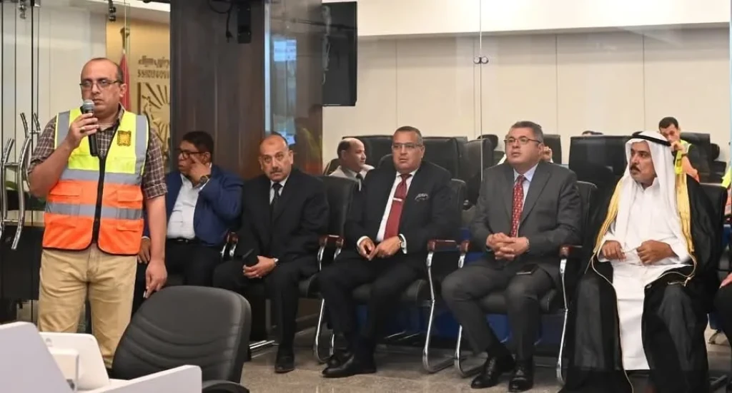 محافظ جنوب سيناء يتفقد الشبكة الوطنية للطوارئ والسلامة العامة