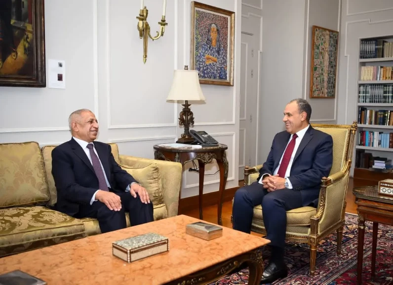وزير الخارجية يلتقي رئيس الأكاديمية العربية للعلوم والتكنولوجيا والنقل البحري