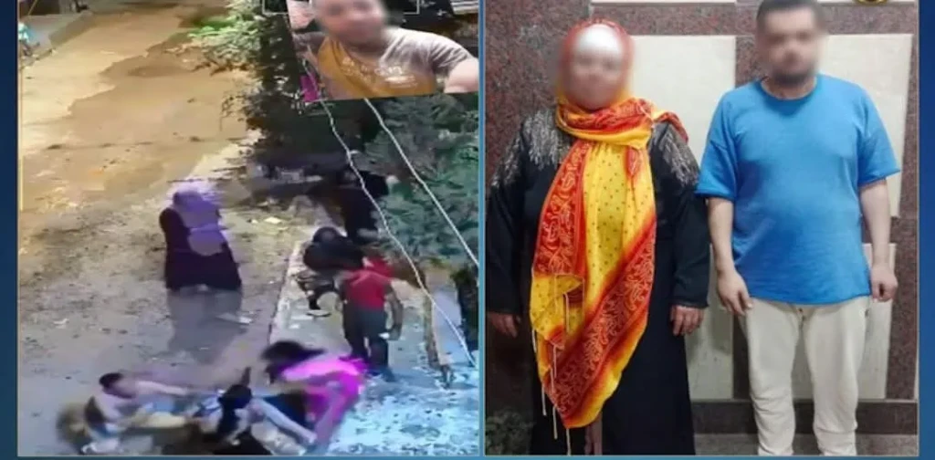 الداخلية:كشف ملابسات مقطع فيديو مشاجرة سيدة ورجل بالبحيرة