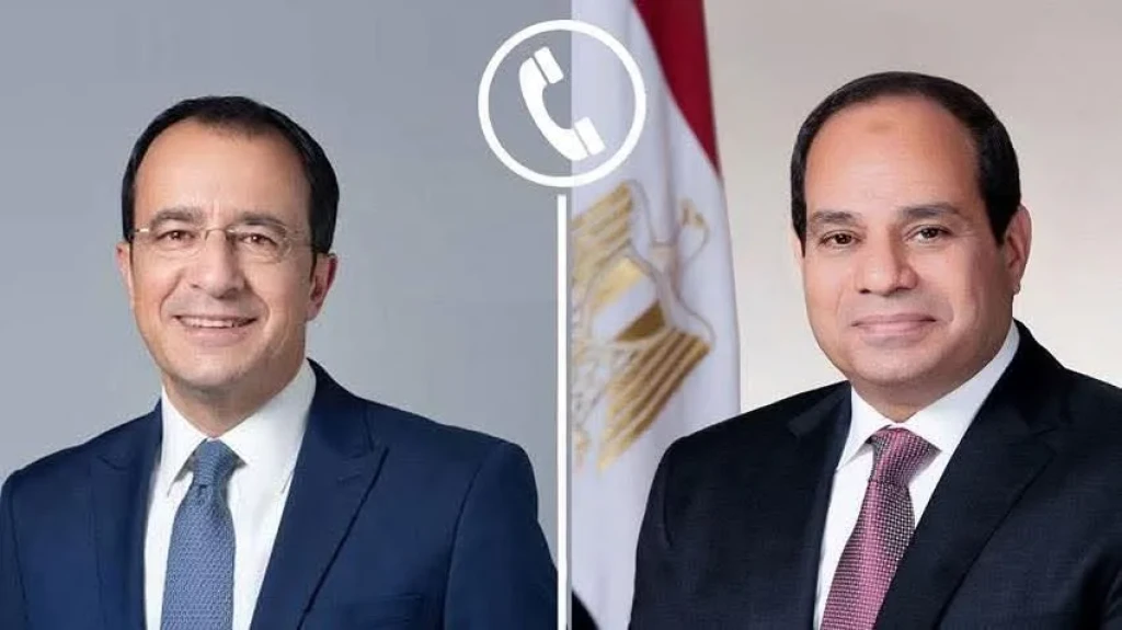 الرئيس السيسي يتلقى اتصالا هاتفيا من نظيره نيكوس  كريستود ولس رئيس جمهورية قبرص
