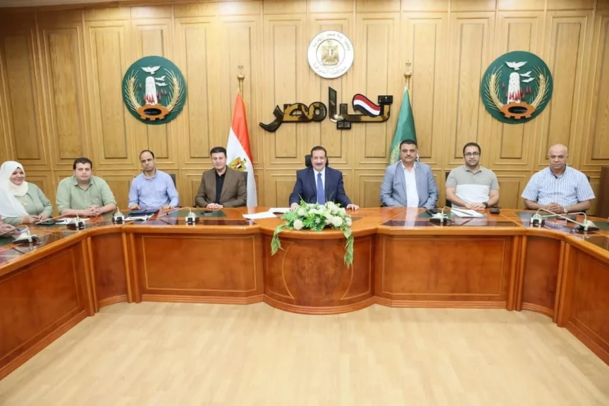 محافظ المنوفية يتابع مستجدات منظومة التصالح على مخالفات البناء  وتقنين أراضي أملاك الدولة