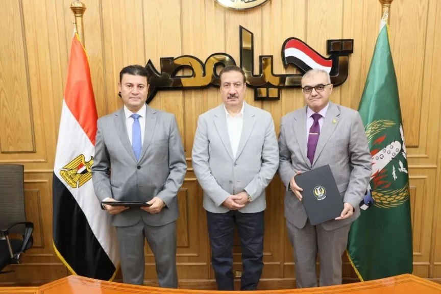 محافظ المنوفية يشهد توقيع بروتوكول تعاون مع المجلس الاعلى للجامعات