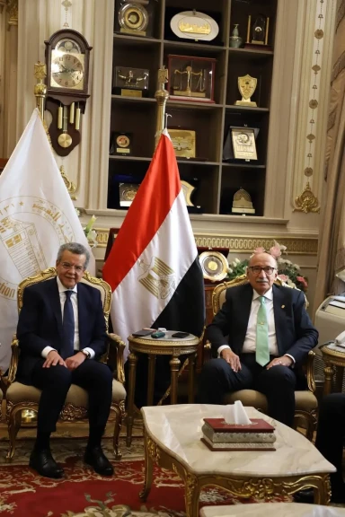 رئيس مجلس القضاء الأعلى يستقبل رئيس الجهاز المركزي للمحاسبات