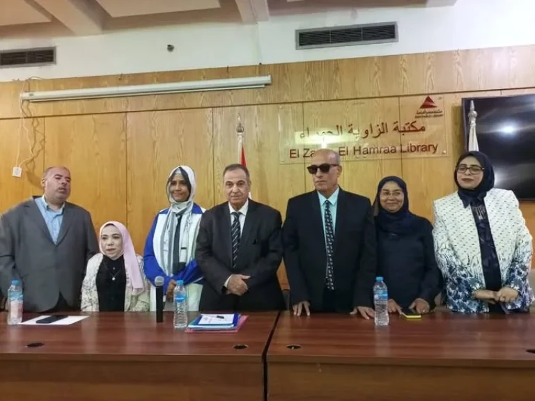 وزارة العمل تشارك في احتفالية ”اليوم العالمى للمكفوفين والعصا البيضاء”