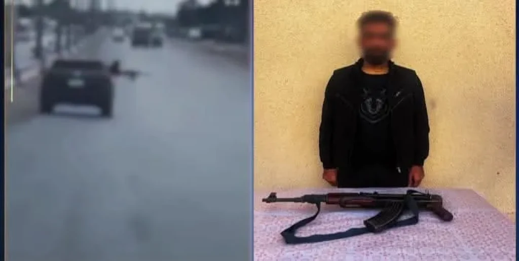 الداخلية: ضبط أحد الأشخاص يستقل سيارة ملاكى بإطلاق أعيرة نارية على قائد سيارة ربع نقل بالإسماعيلية