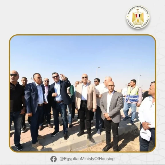 وزير الإسكان يتفقد وحدات الإسكان الأخضر  بـ ” سكن لكل المصريين” بمدينة حدائق العاشر من رمضان