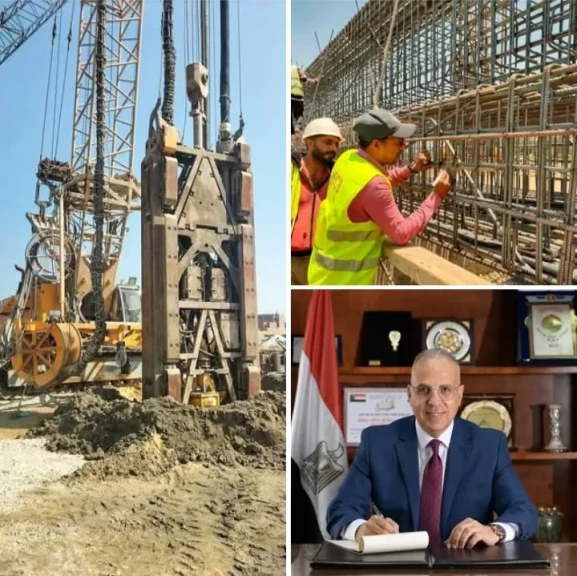 وزير الري يتابع موقف عملية إحلال وتجديد قنطرة فم بحر مويس بالقليوبية