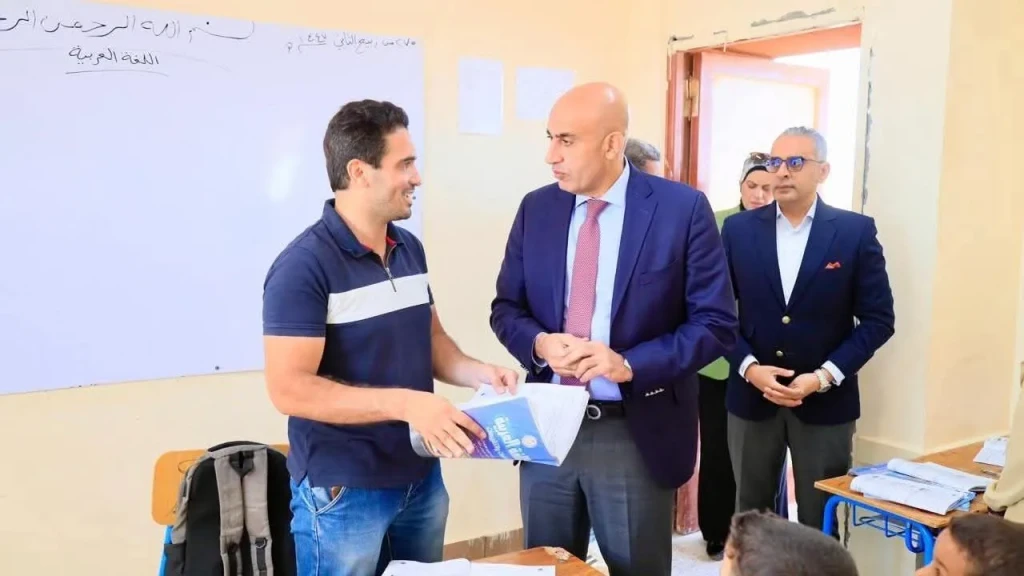 وزير التربية والتعليم فى زيارة ميدانية بمحافظة أسيوط لمتابعة انضباط سير العملية التعليمية