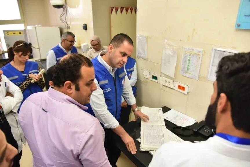 نائب وزير الصحة يتفقد مستشفى ووحدة طب أسرة بئر العبد