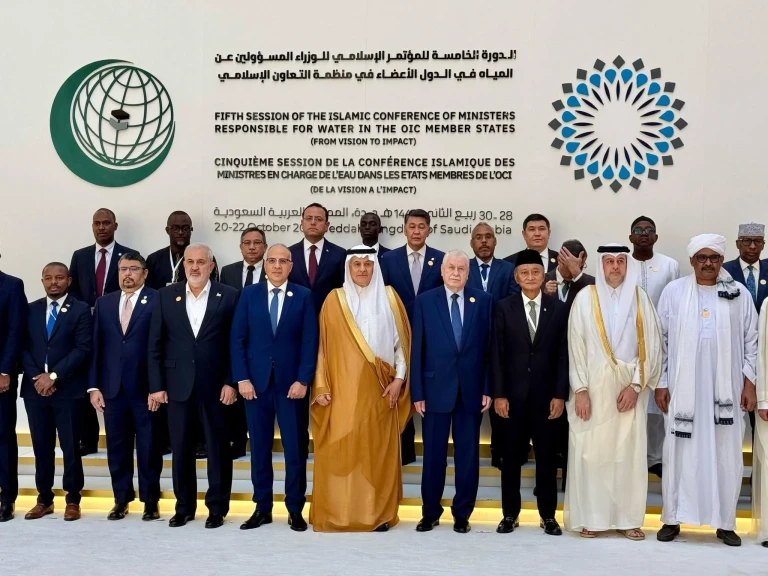 وزير الري يترأس أعمال إفتتاح إجتماع ”الدورة الخامسة للمؤتمر الإسلامي للوزراء المكلفين بالمياه