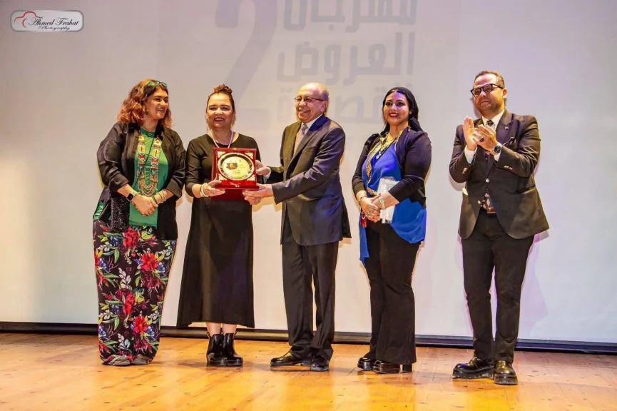رئيس أكاديمية الفنون تشهد ختام مهرجان العروض القصيرة