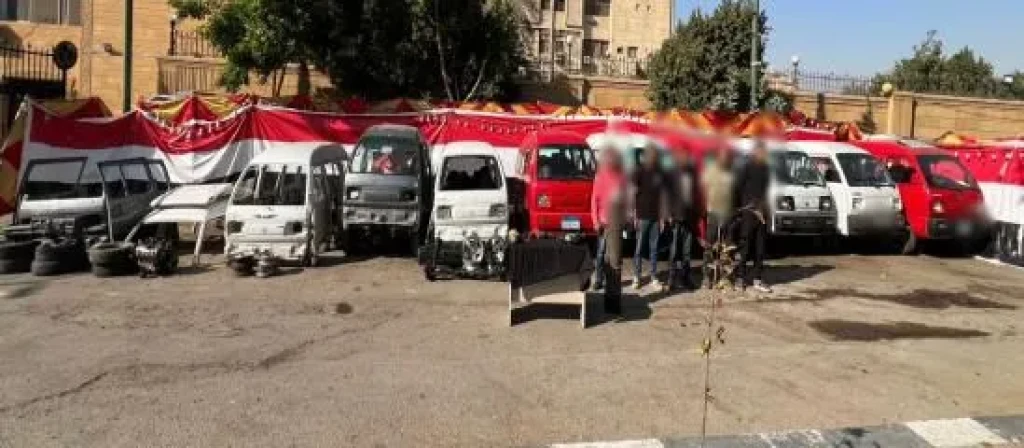 مباحث القاهرة تنجح في إعادة 12 سيارة لمالكيها بعد ضبط عنصرين إجراميين تخصصا في سرقتها بالبساتين