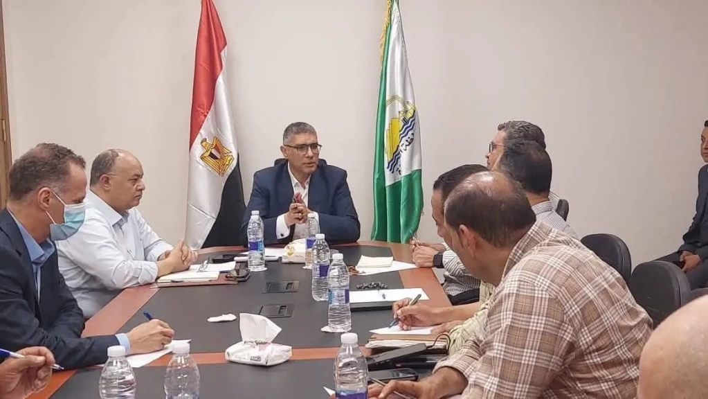 محافظ الجيزة يتابع التجهيزات الخاصة لحفل افتتاح المتحف المصري الكبير محافظ الجيزة يتابع التجهيزات الخاصة لحفل افتتاح المتحف المصري الكبير