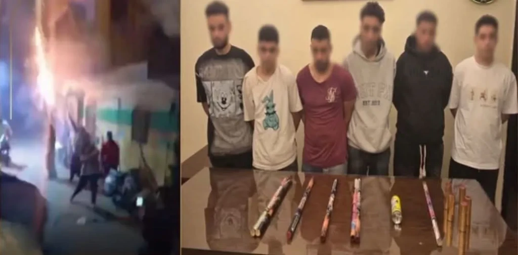 الداخلية:ضبط المتهمين باستخدام الالعاب النارية وترويع المواطنين بالجيزة الداخلية:ضبط المتهمين باستخدام الالعاب النارية وترويع المواطنين بالجيزة