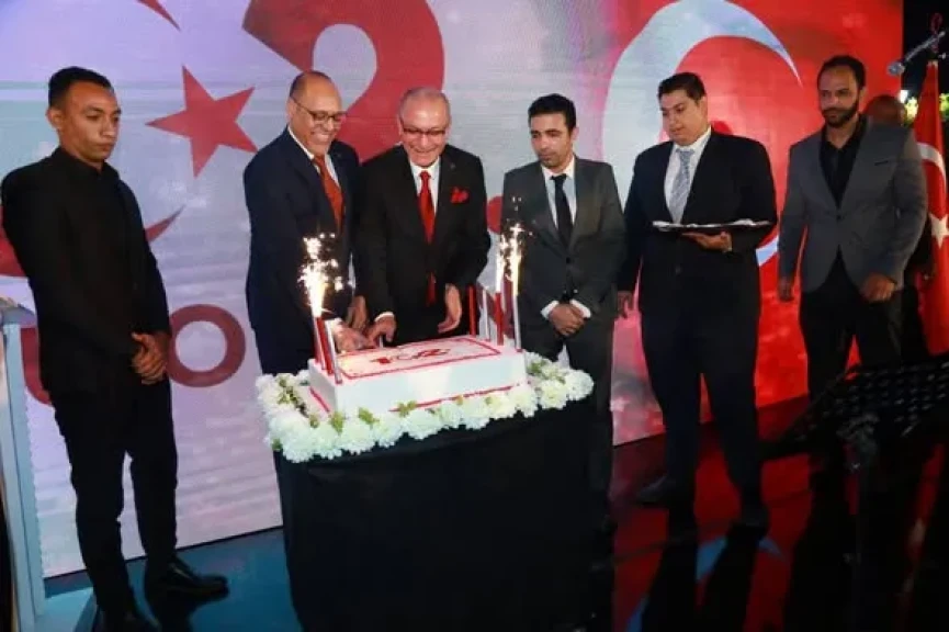 السفارة التركية في القاهرة تحتفل بالذكرى الثانية بعد المئة لتأسيس الجمهورية التركية السفارة التركية في القاهرة تحتفل بالذكرى الثانية بعد المئة لتأسيس الجمهورية التركية