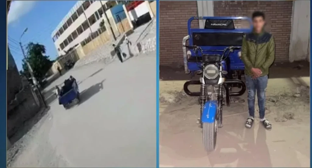 الداخلية:ضبط قائد مركبة تروسيكل لقيامه بالسير برعونة وتعريض حياة المواطنين للخطر