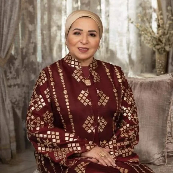 السيدة انتصار السيسى ترحب بضيوف مصر المشاركين فى حفل افتتاح المتحف المصرى... السيدة انتصار السيسى ترحب بضيوف مصر المشاركين فى حفل افتتاح المتحف المصرى الكبير