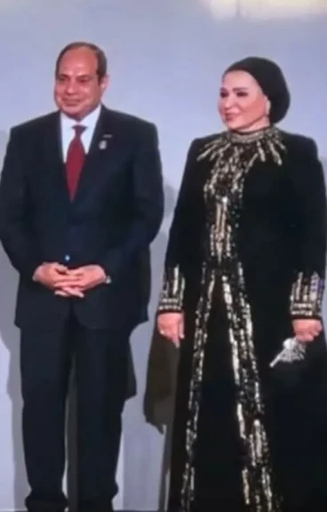 الرئيس السيسي و قرينته يستقبلان القادة والملوك والزعماء المشاركون في حفل المتحف المصري الكبير