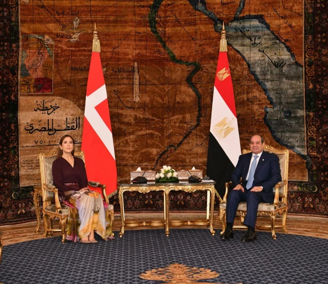 الرئيس السيسي يستقبل ملكة مملكة الدنمارك الرئيس السيسي يستقبل ملكة مملكة الدنمارك
