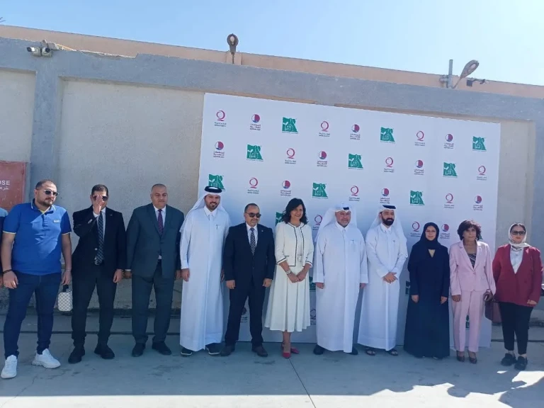 قطر الخيرية تشارك في تعبئة السلال الغذائية لأهالينا في غزة بالتعاون مع مؤسسة ”مصر الخير”