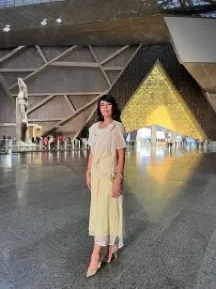 المهندسة المعمارية سنا بوعزارة: المتحف المصري الكبيرالأعجوبة الثامنة في القرن الـ21 وهدية مصر للعالم