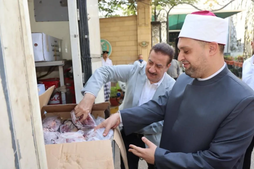 محافظ المنوفية يشهد استلام دفعة جديدة من مشروع ” صكوك الإطعام