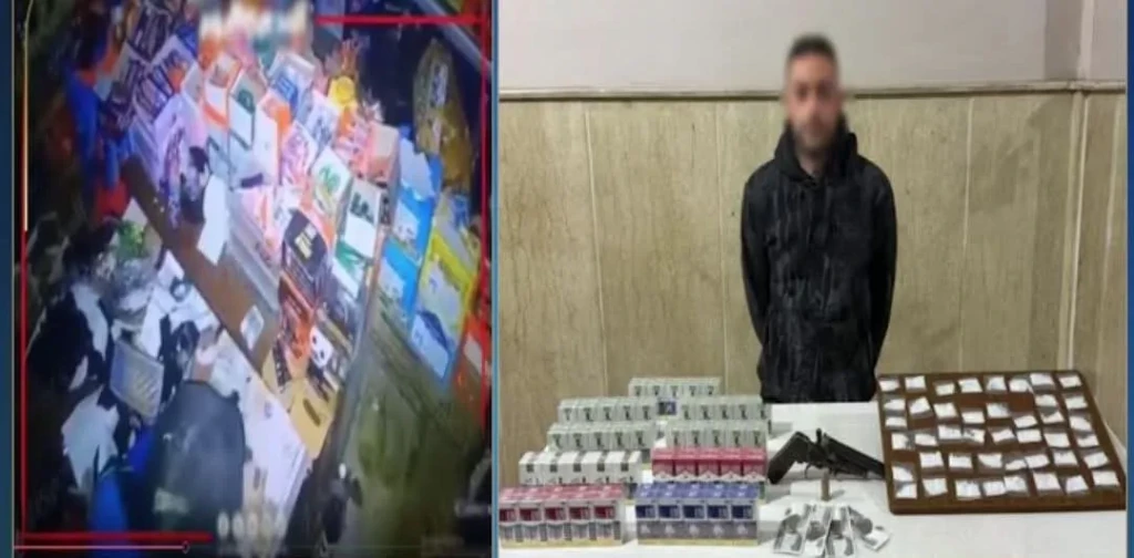 الداخلية:ضبط أحد الأشخاص بسرقة محتويات محل تجاري بكفر الشيخ