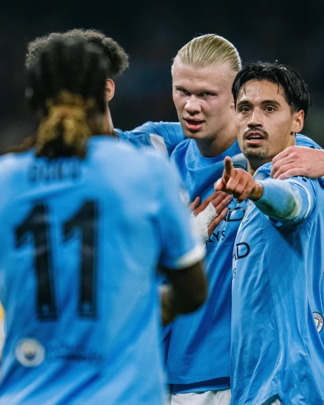 مانشستر سيتي يسحق بوروسيا دورتموند برباعيه في دوري أبطال أوروبا