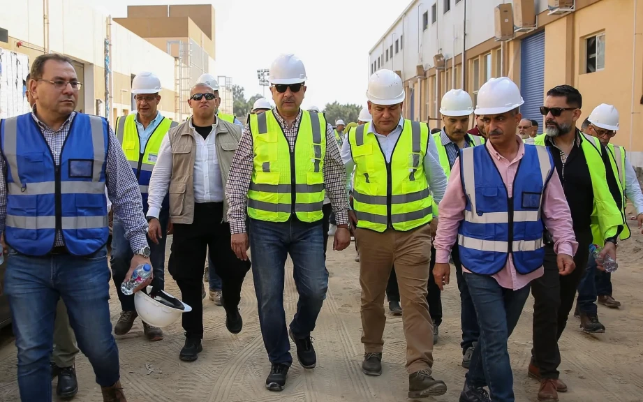 وزير قطاع الأعمال العام يتابع الموقف التشغيلي للمصانع الجديدة بشركة غزل المحلة