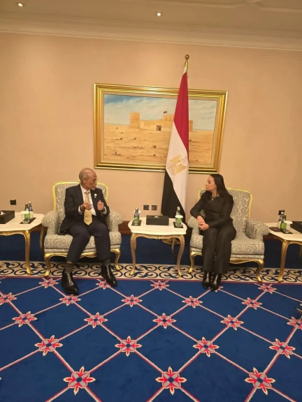 وزيرة التضامن الاجتماعي تلتقي وزير الأسرة والتنمية الاجتماعية بجمهورية سنغافورة