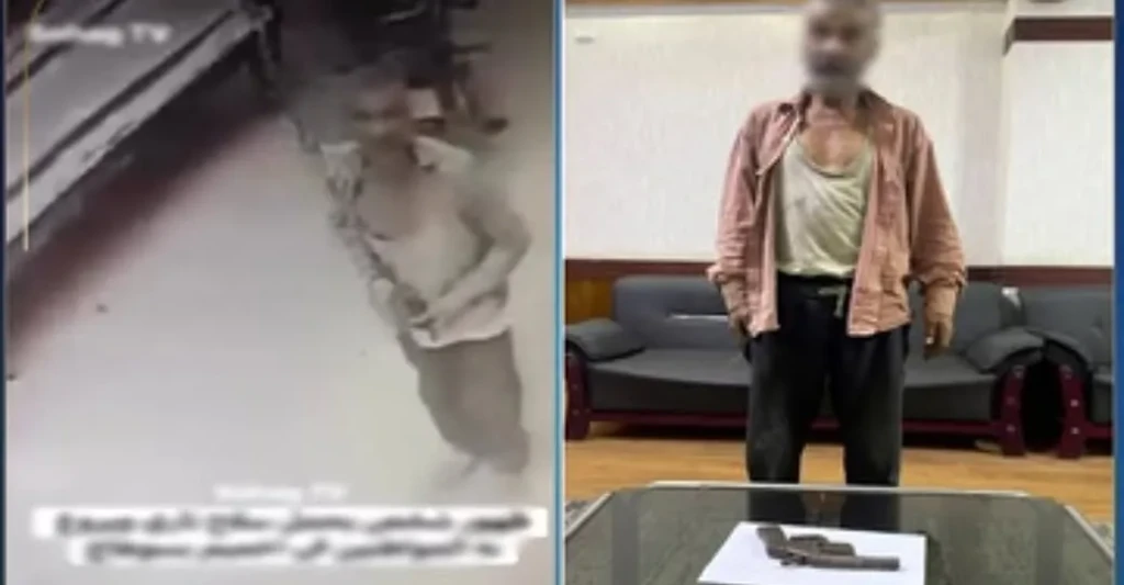 الداخلية:ضبط المتهم بالسير خلف اطفال وبحوزته سلاح ناري بسوهاج