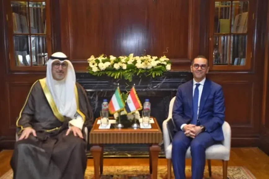 وزير الاستثمار يبحث مع  وزير التجارة والصناعة الكويتي مضاعفة حجم التجارة البينية والاستثمارات المشتركة