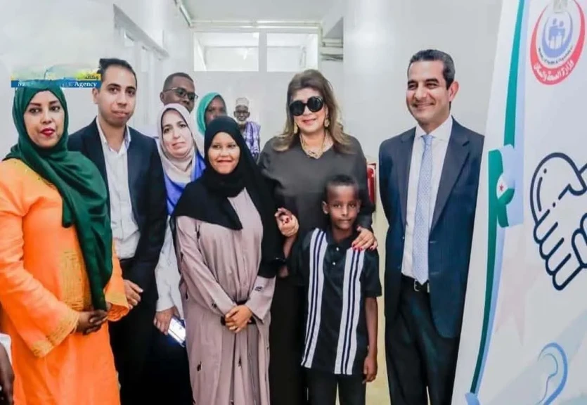 القافلة الطبية المصرية الخاصة بالمبادرة الرئاسية لعلاج مرضى ضعف السمع تصل إلى جيبوتي