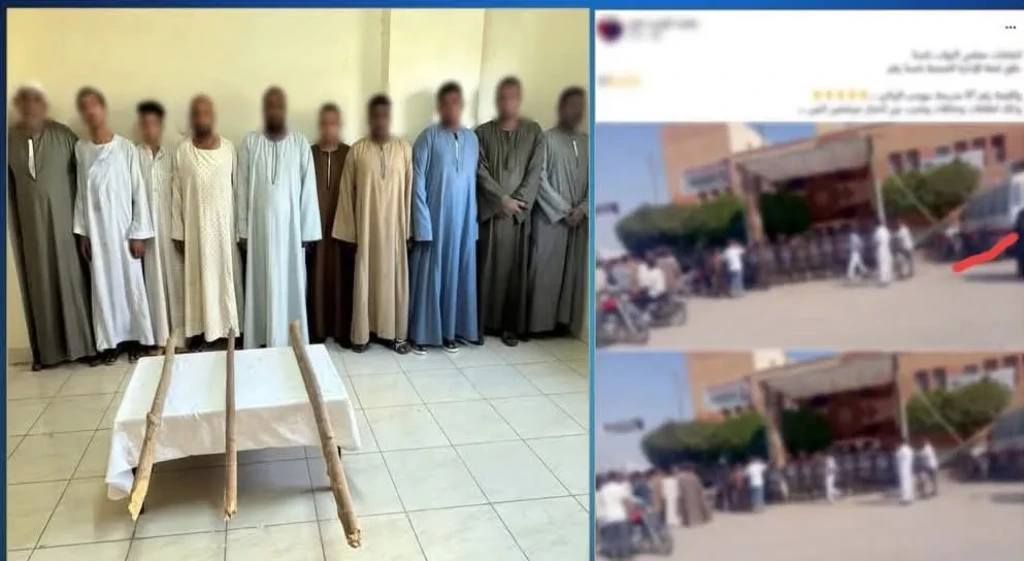 الداخلية:ضبط عدد من الأشخاص لقيامه بمشاجرة أمام إحدي اللجان بالأقصر