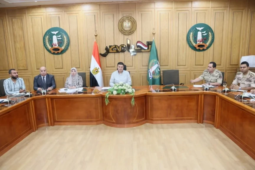 محافظ المنوفية يعقد أجتماعا تنسيقيا لمناقشة موقف تسليم عدد من مشروعات حياة كريمة