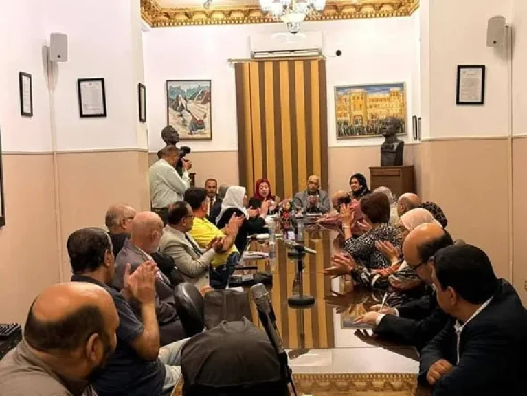 الليالي الثقافية  باتحاد كتاب مصر  وعابروا الربع الخالي