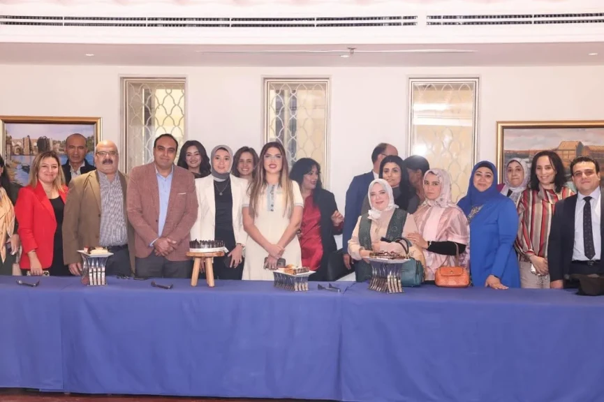 تكريم إعلامي للمستشارة أنيسة منى رابط بعد تعيينها مديرة للمكتب الصحفي للأمين العام للجامعة العربية