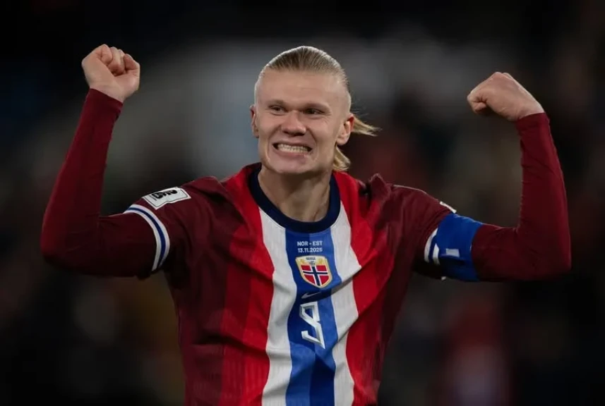 هالاند يقود المنتخب النرويجي للتأهل إلى كأس العالم لأول مرّة منذ عام 1998