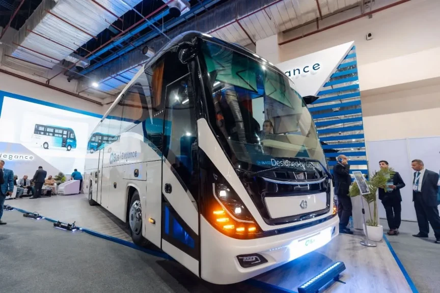 GB Bus تكشف عن حافلتها الجديدة Elegance خلال فعاليات معرض TransMEA 2025