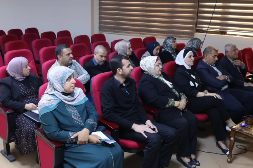 ورشة عمل في كلية طب المستنصرية ببغداد عن تنظيم خطوات التقديم على المنظومة الالكترونية للترقيات العلمية