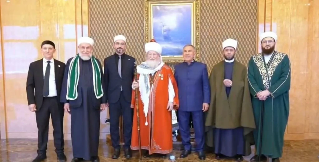 رئيس تتارستان يستقبل وزير الأوقاف