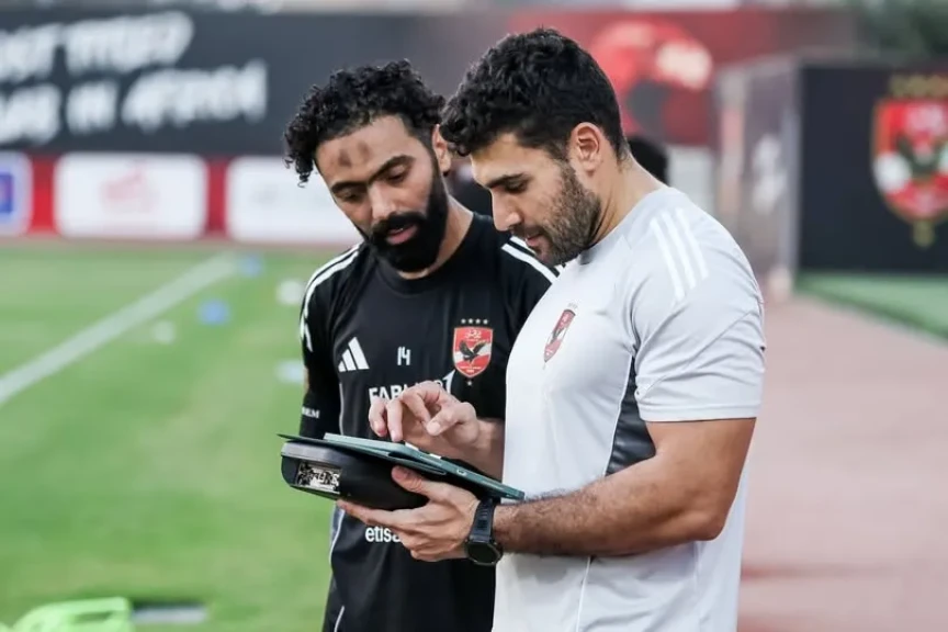 حسين الشحات يخوض المرحلة الأخيرة من التأهيل البدني