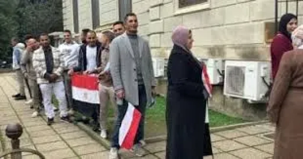 المصريون بالخارج يواصلون التصويت فى المرحلة الثانية من انتخابات مجلس النواب
