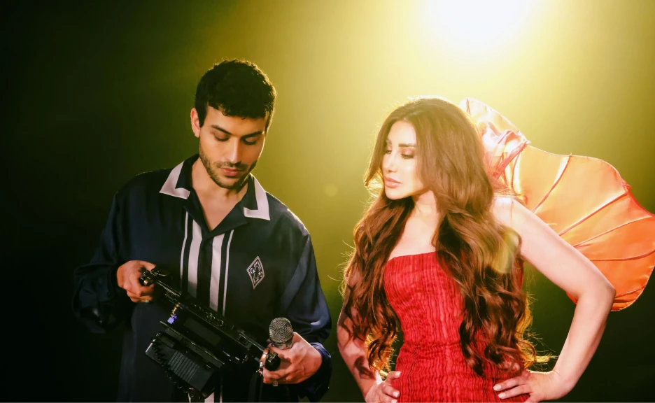 دان حدّاد يقدّم  إيمان منصور بصورة تاريخية عصرية تهزّ المنصّات